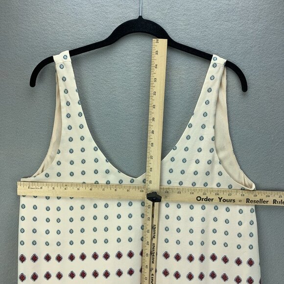 Show Me Your Mumu Tank Dress Womens Small Ivory Pullover Boho Flowy Samantha - Picture 11 of 14